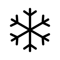 Obraz premium Snow Icon Vector Illustration