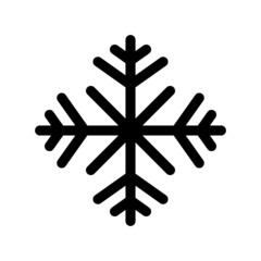 Snow Icon Vector Illustration