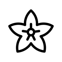 Obraz premium Sakura Icon Vector Illustration