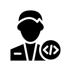 Developer Icon Vector Illustration