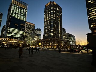 Tokyo at night