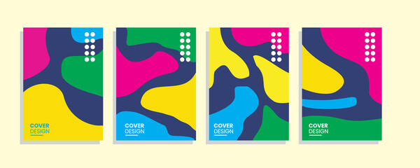 modern abstract Cover Design . Editable set Cover Design template for the presentation, brochure, catalog, poster, book, magazine etc.