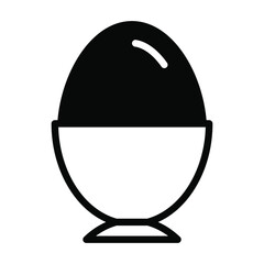 egg vector Line Icon. Simple Creative vector Line Icon
