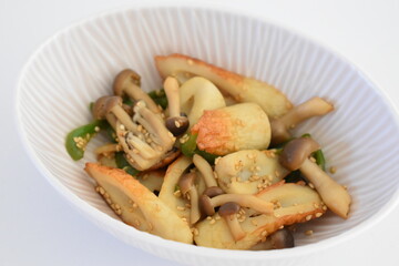 ちくわの炒め物