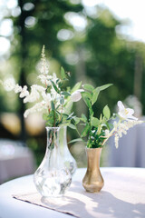 Wedding decor and decorations.