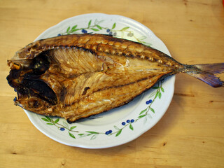 鯵の干物
Japanese food