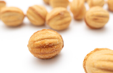 Cookies nuts with condensed milk