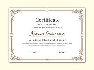 Download Certificate Border and Frame Design