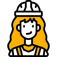 engineer one color icon