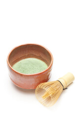 抹茶と茶杓