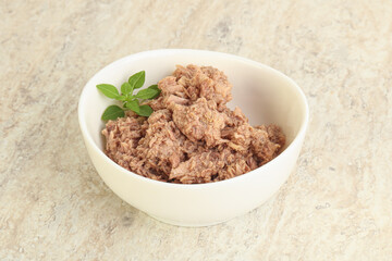 Canned tuna fish for salad