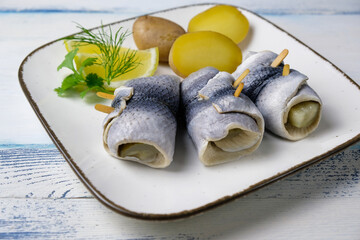 German herring marinated