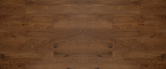 Dark old brown rustic wooden texture - wood timber oak floor, parquet laminate top view flooring...