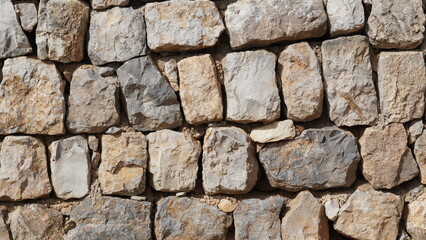 Texture of a stone wall. Old castle stone wall texture background. Stone wall as a background or texture. Part of a stone wall, for background or texture