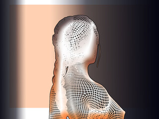 3d rendered illustration of a body