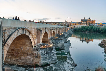 Fototapeta premium Roman Bridge of Cordoba, Spain