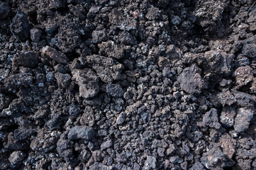 Dry Lava Basalt Rock Stone Texture Background