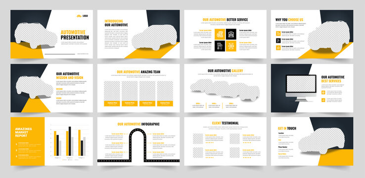 Automotive PowerPoint Presentation Template 