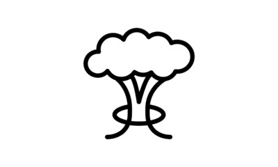 military icon vector icon simple perfect pixel outline design with white background