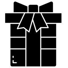 gift box solid icon