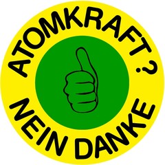 Atomkraft Nein Danke Sticker - 490867256