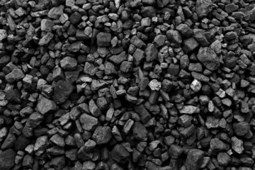 Polish coal of mine deposit black mineral resources