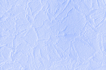 Abstract snow blue background. Rough texture
