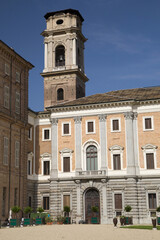 Fototapeta na wymiar Campanile from the Royal Palace of Turin, Italy