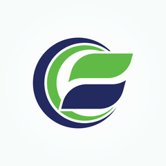 Letter S Circle vector design illustration