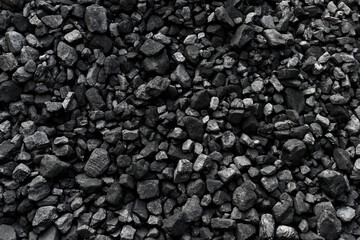 Polish coal of mine deposit black mineral resources