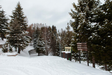 Top of a mountain around italian city Lecco called 