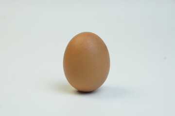 Close up photo of chicken eggs