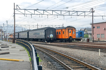 Fototapeta premium 大井川鐵道 新金谷駅（静岡県島田市）