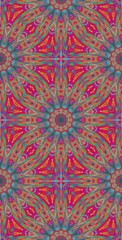 Fractodome Colorful Seamless Fractal Patterns