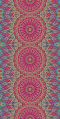 Fractodome Colorful Seamless Fractal Patterns