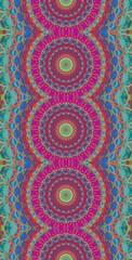 Fractodome Colorful Seamless Fractal Patterns