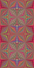 Fractodome Colorful Seamless Fractal Patterns