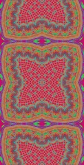 Fractodome Colorful Seamless Fractal Patterns