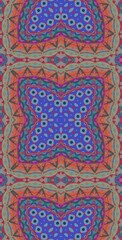 Fractodome Colorful Seamless Fractal Patterns