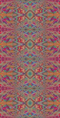 Fractodome Colorful Seamless Fractal Patterns