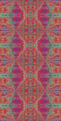 Fractodome Colorful Seamless Fractal Patterns