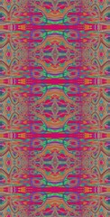 Fractodome Colorful Seamless Fractal Patterns