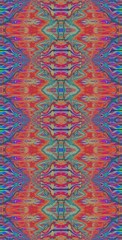 Fractodome Colorful Seamless Fractal Patterns