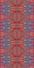 Fractodome Colorful Seamless Fractal Patterns