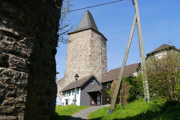 Wehrturm in Stadt Blankenberg