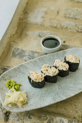 Image of portion of food. 