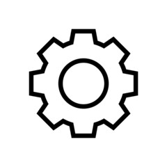 gear icon template you can use for your needs