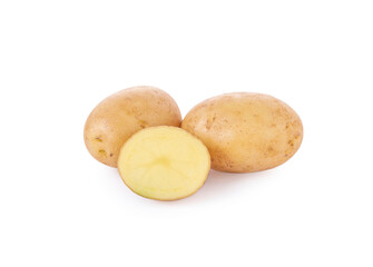 potato isolated on white background