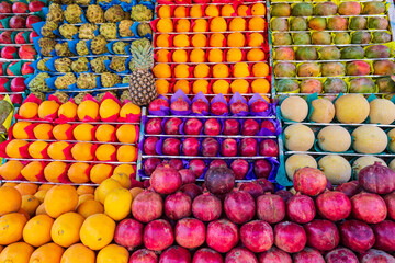 Fruit stall on the Old market in Sharm el Sheikh, Egypt