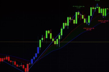 Stock Market Loss Trading Chart Investment Analysis Business Index Chart Finance Board Chart